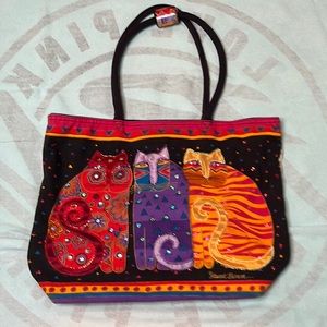 Laurel Burch bag cats